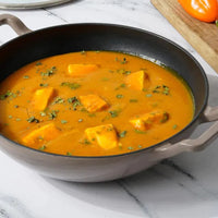 Meyer - 26 cm Grey Cast Iron Kadai With Glass Lid, Enamel Finish - 48603-C