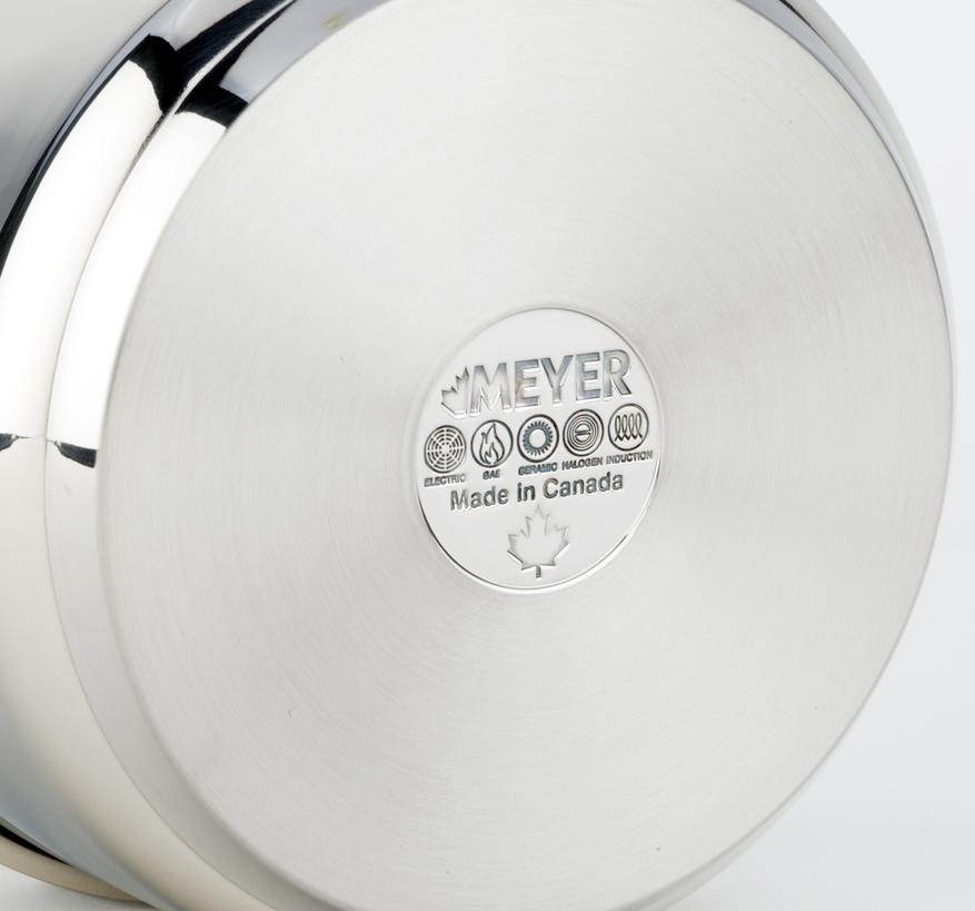 Meyer - 28 cm Stainless Steel Fry Pan Confederation Series - 2414-28-00