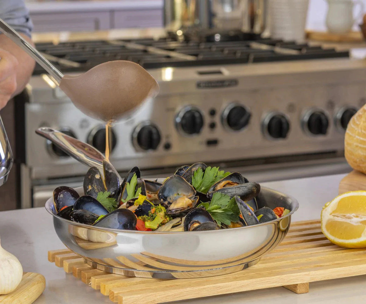 Meyer - 28 cm Stainless Steel Fry Pan Confederation Series - 2414-28-00