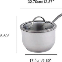 Meyer - 2.1 L Nouvelle Saucepan with Glass Lid - 8506-16-21