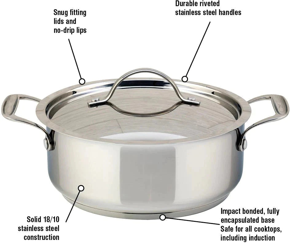 Meyer - 3 L Confederation Series Casserole with Lid - 2409-22-03
