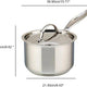 Meyer - 3 L Saucepan with Lid Confederation Series - 2406-20-03