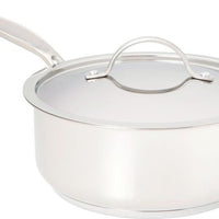 Meyer - 4 L Confederation Series Sauté Pan with Lid - 2408-24-04