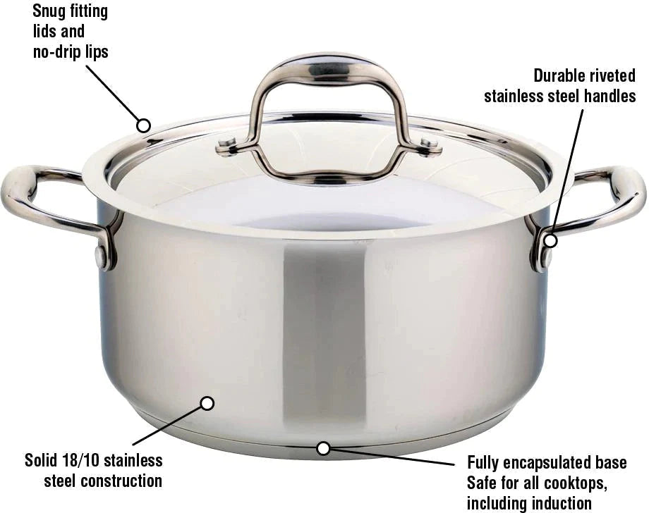 Meyer - 5 L Accolade Series Dutch Oven with Lid - 2207-24-05
