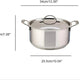 Meyer - 5 L Confederation Series Dutch Oven with Lid - 2407-24-05