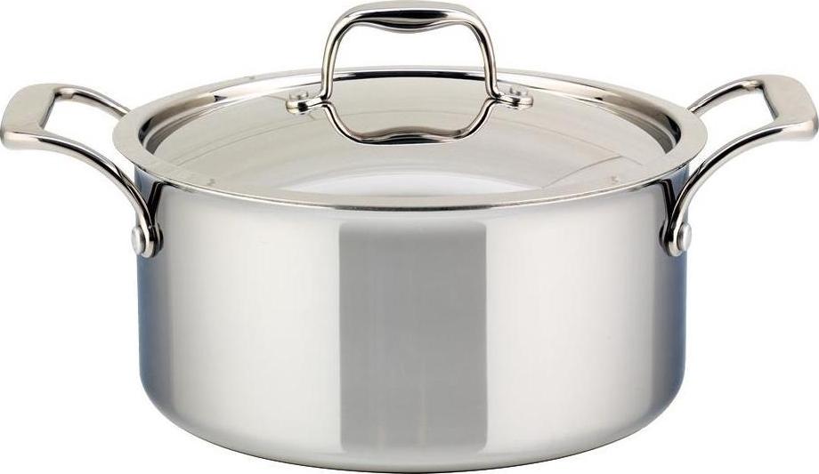 Meyer - 5 L SuperSteel Tri-ply Clad Dutch Oven with Cover - 3507-24-05