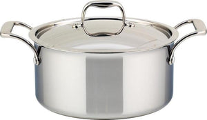 Meyer - 5 L SuperSteel Tri-ply Clad Dutch Oven with Cover - 3507-24-05