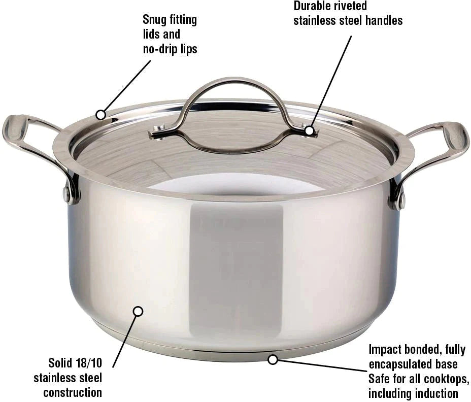 Meyer - 6.5 L Dutch Oven with Lid Confederation Series - 2407-24-65