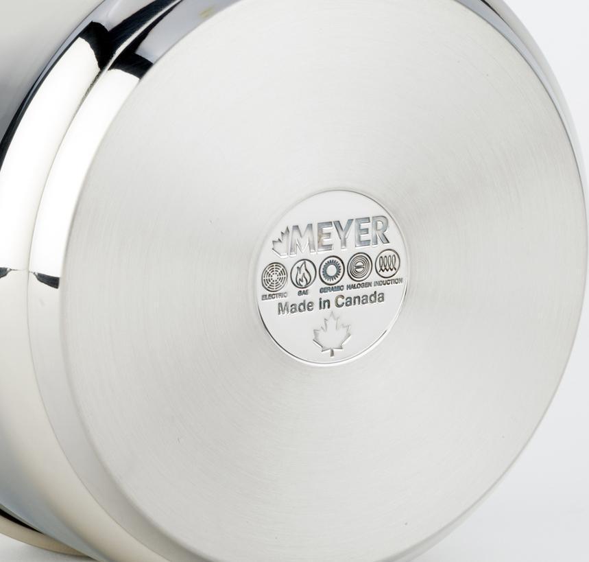 Meyer - 9.5" Accolade Stainless Steel Fry Pan 24 cm - 2214-24-00