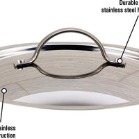 Meyer - 9.5" Confederation Stainless Steel Lid 24cm - F41612400IM