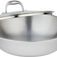 Meyer - SuperSteel 13"/32cm Wok with Lid - 3502-32-00