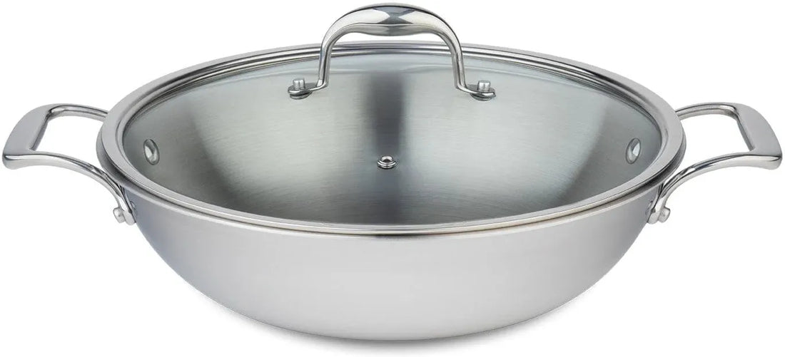 Meyer - SuperSteel 13"/32cm Wok with Lid - 3502-32-00