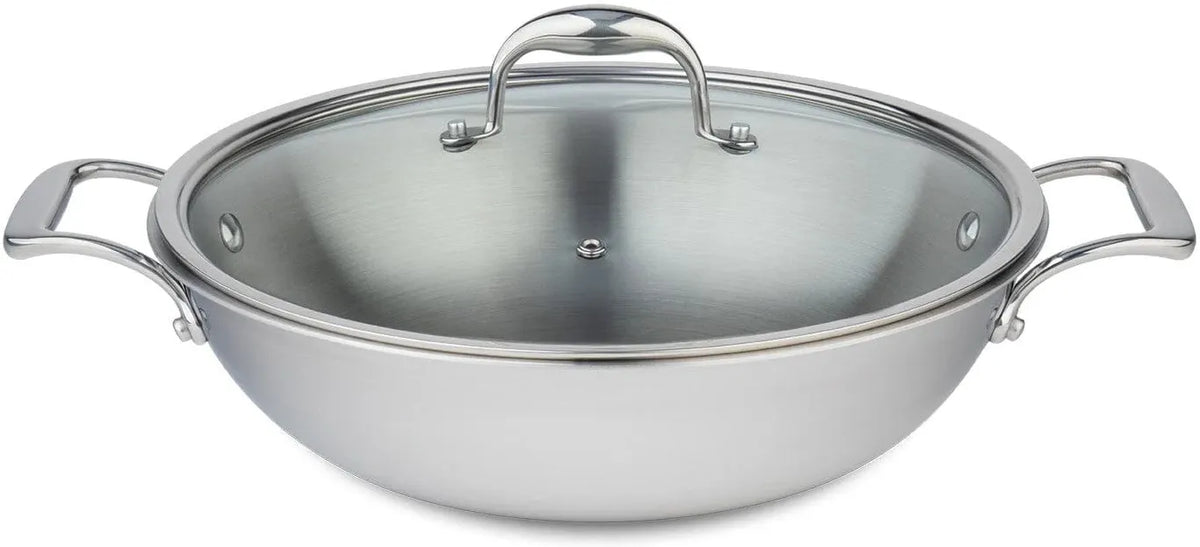 Meyer - SuperSteel 13"/32cm Wok with Lid - 3502-32-00
