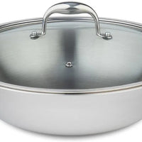 Meyer - SuperSteel 13"/32cm Wok with Lid - 3502-32-00