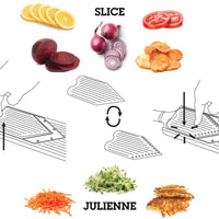 Microplane - Adjustable V-Slicer with Julienne Blade - 48040