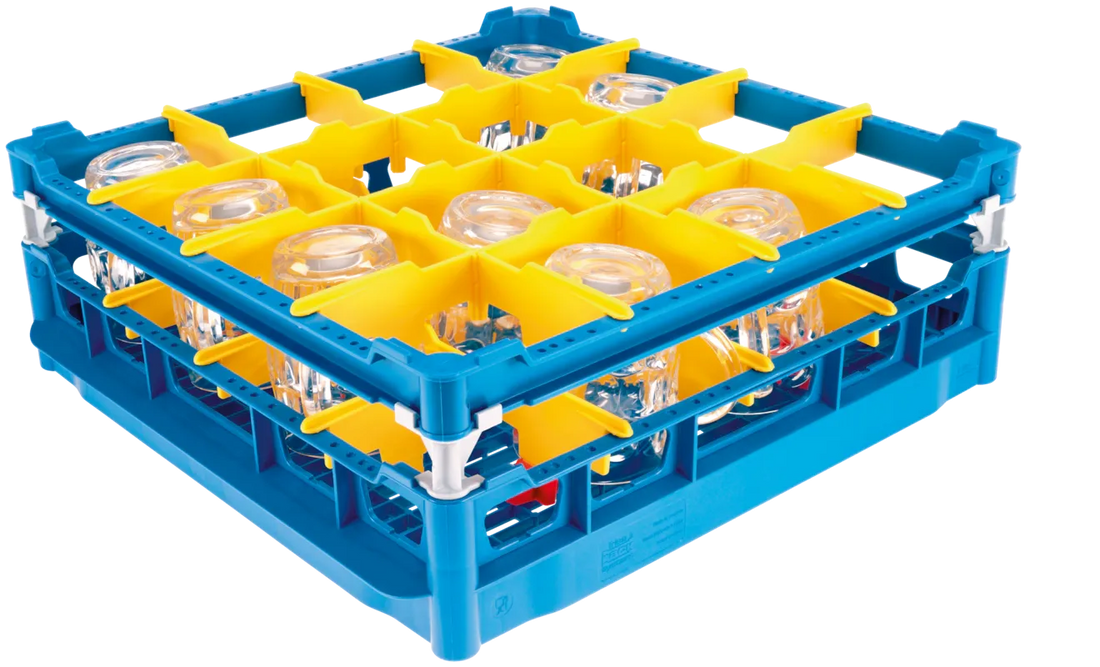 Miele - Basket with Tilters for The Improved Washing and Drying of 16 Glasses - 10322510