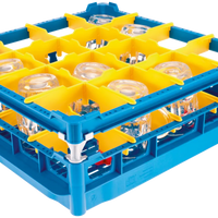 Miele - Basket with Tilters for The Improved Washing and Drying of 16 Glasses - 10322510