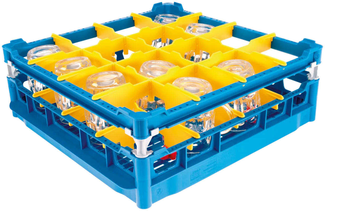 Miele - Basket with Tilters for The Improved Washing and Drying of 16 Glasses - 10322510