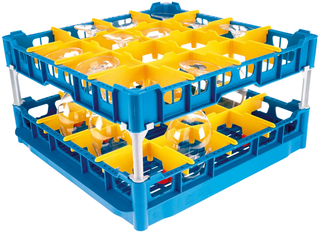 Miele - Basket with Tilters for the Improved Washing and Drying of 16 Glasses - 10322500