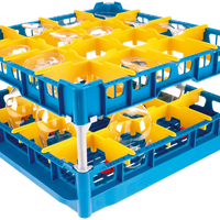 Miele - Basket with Tilters for the Improved Washing and Drying of 16 Glasses - 10322500