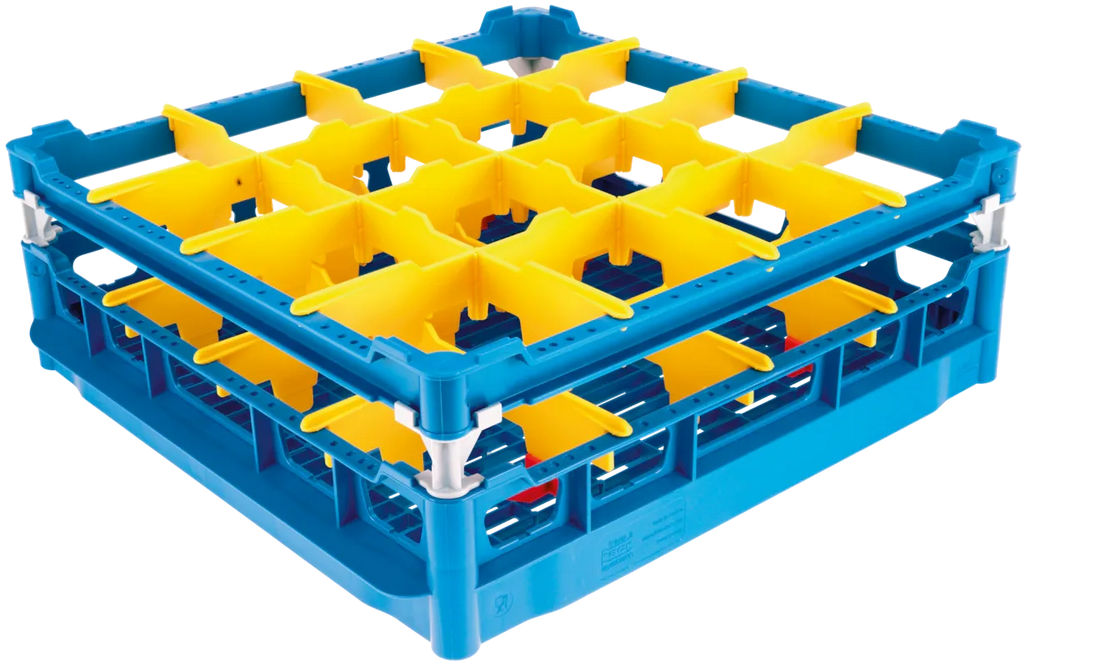 Miele - U 634-S Basket with Sloping Bases for Improved Cleaning and Drying of 16 Glasses - 12663010