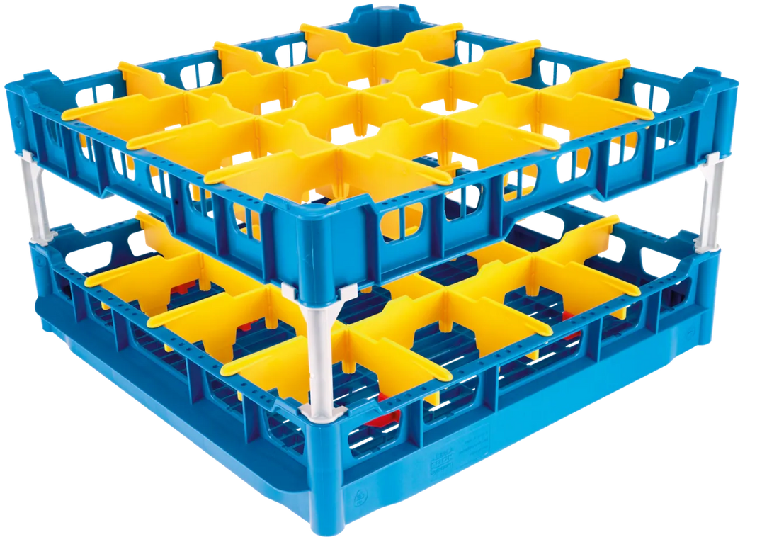 Miele - U 644-S Basket with Sloping Bases for Improved Cleaning and Drying of 16 Glasses - 12663090