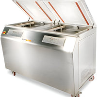 MiniPack - 208V Three Phase Floor Model Double Chamber VacSmart Vacuum Sealer- MV52DV208/3PH