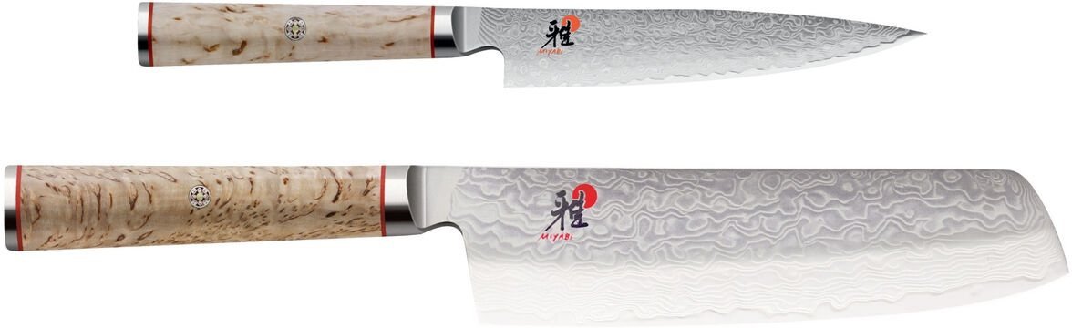 Miyabi - 5000MCD 2 PC Nakiri Knife Set - 34373-004