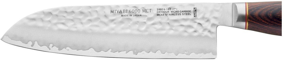 Miyabi - Artisan 6000MCT 2 PC Santoku Knife Set - 34081-001