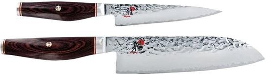 Miyabi - Artisan 6000MCT 2 PC Santoku Knife Set - 34081-001