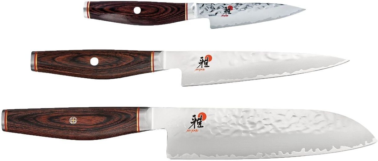 Miyabi - Artisan 6000MCT 3 PC Knife Set - 34081-004