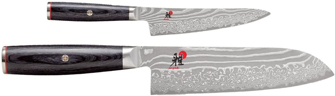 Miyabi - Kaizen II 5000FCD 2 PC Santoku Knife Set - 34690-004