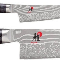 Miyabi - Kaizen II 5000FCD 2 PC Santoku Knife Set - 34690-004
