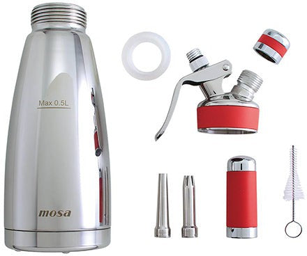 Mosa - 0.5 L Stainless Steel Double Walled Cream Whipper - 574354