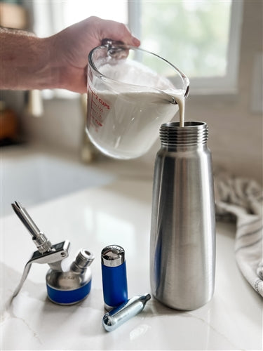 Mosa - 1 L Stainless Steel Cream Whipper - F0110