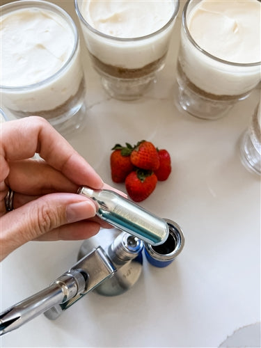 Mosa - Cream Whipper Chargers, 24 Package - F0024