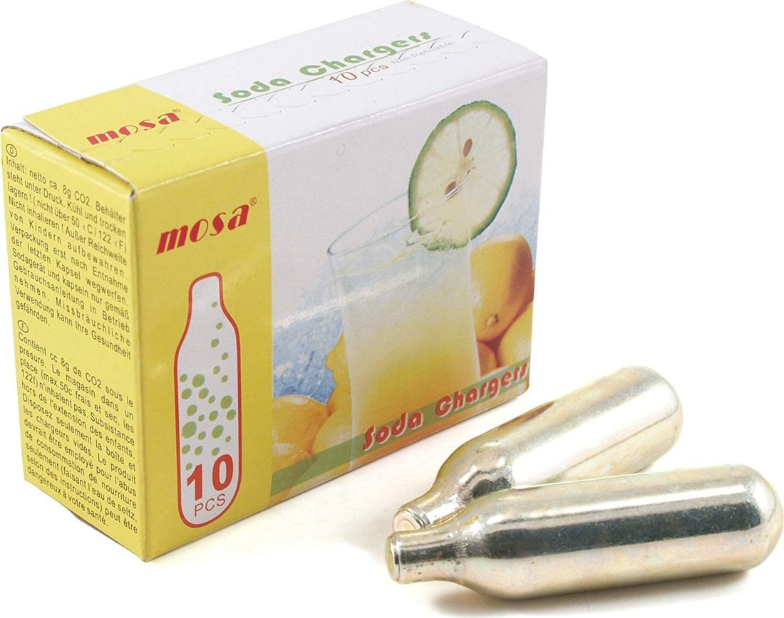 Mosa - Soda Syphon Chargers, Box of 10 - 574358