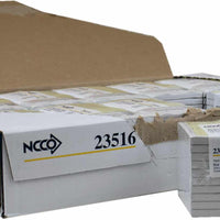 NCCO International - 3.5" x 5.125", 2-Part Small Paper Guest Check, 1000/Pk - 23516