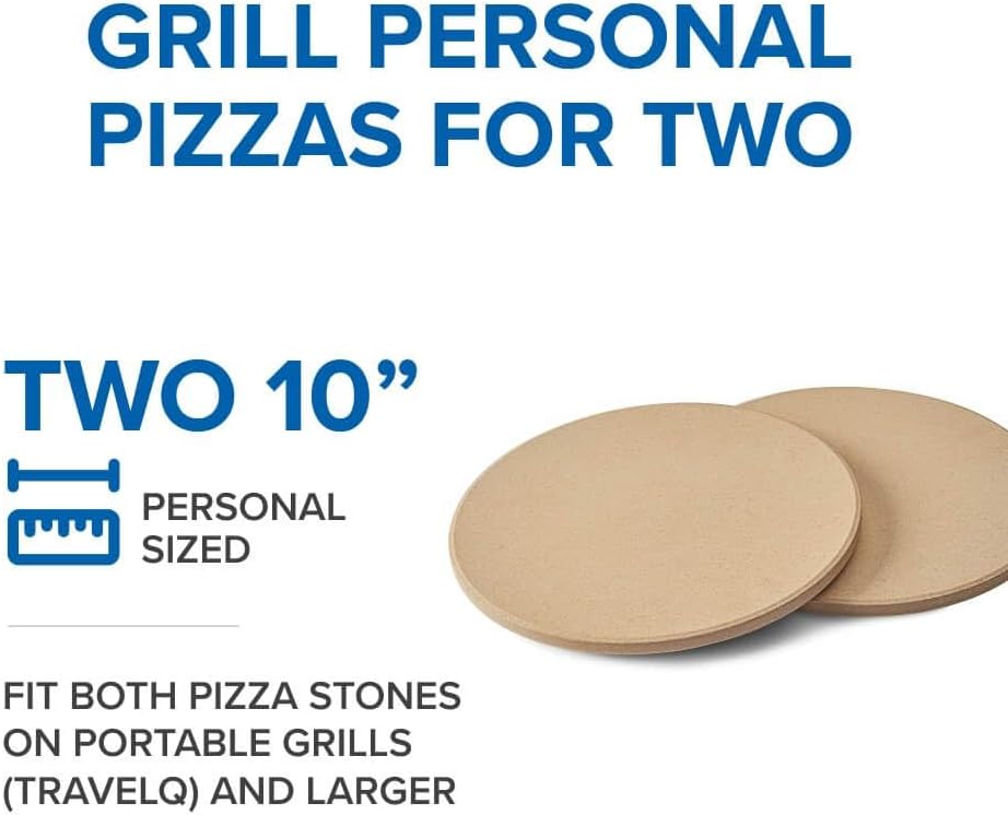 Napoleon - 10" Personal Sized Pizza/Baking Stone Set - 70000
