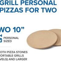 Napoleon - 10" Personal Sized Pizza/Baking Stone Set - 70000