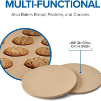 Napoleon - 10" Personal Sized Pizza/Baking Stone Set - 70000