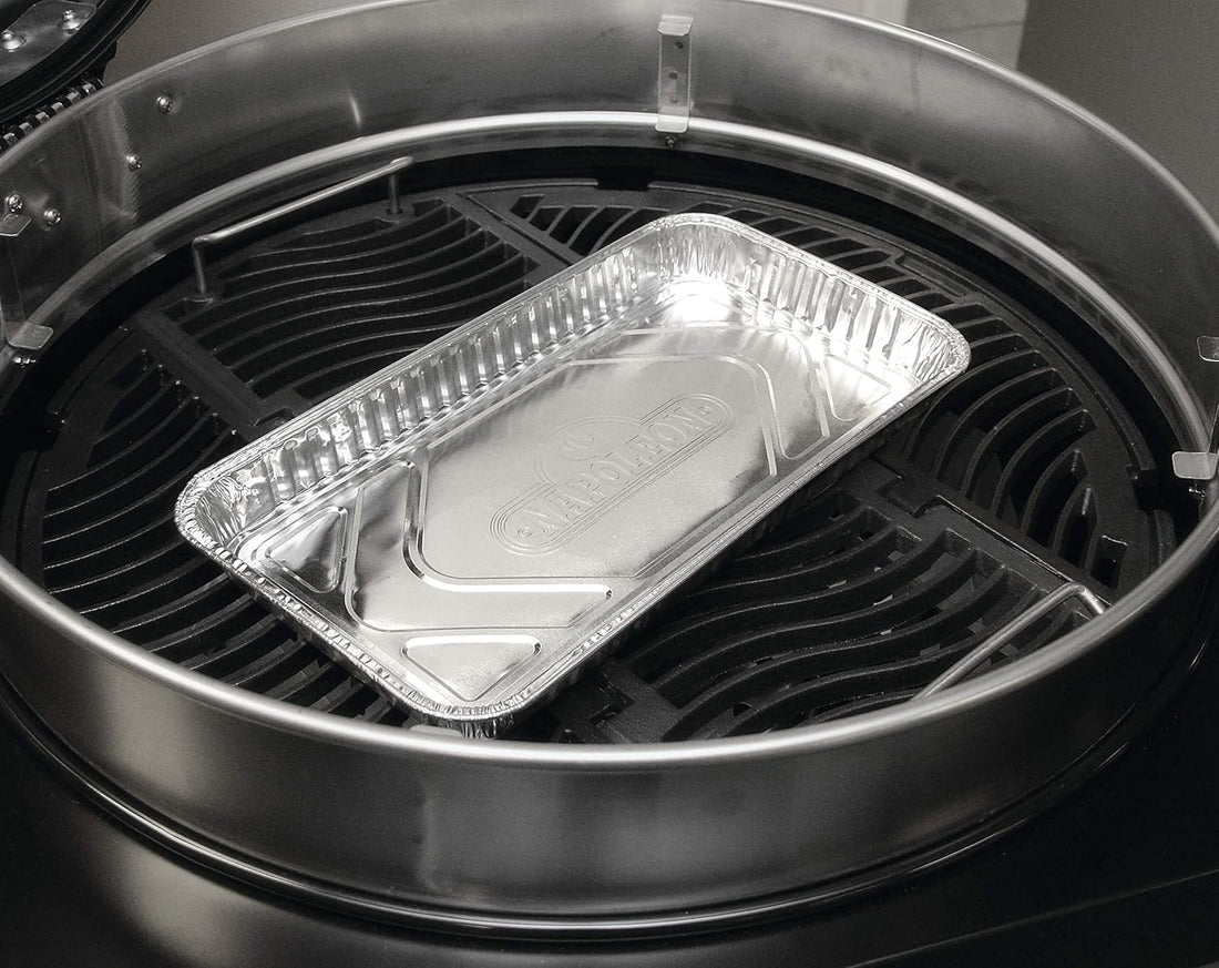 Napoleon - 14" x 8" Large Disposable Grease Drip Trays, Pack of 5 - 62008