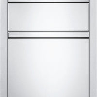 Napoleon - 18" X 24" Double Drawer with Waste Bin - BI-1824-1W