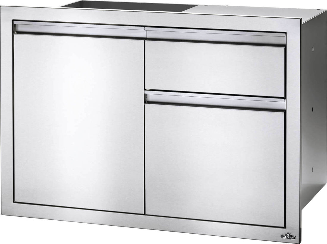 Napoleon - 36" x 24" Single Door & Standard Drawer - BI-3624-1D2DR