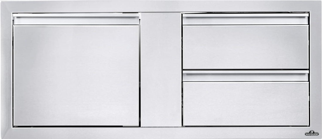 Napoleon - 42" x 16" Single Door & Double Drawer Combo - BI-4216-1D2DR