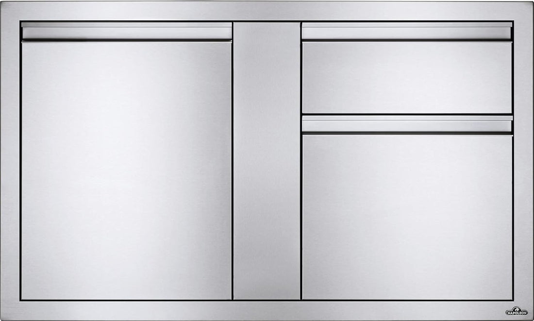 Napoleon - 42" x 24" Large Single Door & Standard Drawer - BI-4224-1D2DR