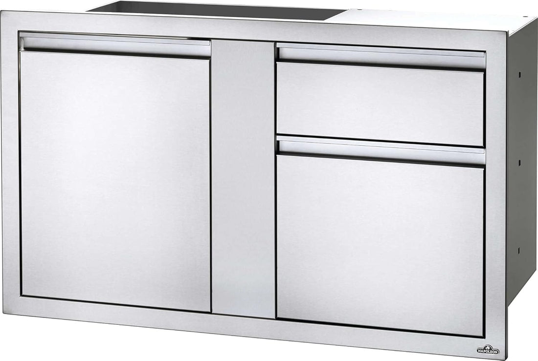 Napoleon - 42" x 24" Large Single Door & Standard Drawer - BI-4224-1D2DR