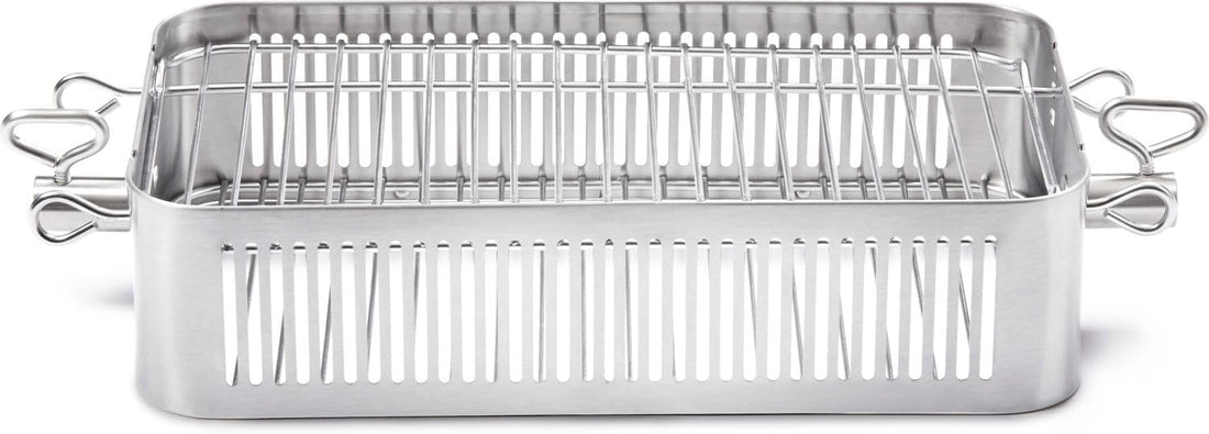 Napoleon - Adjustable Stainless Steel Rotisserie Basket - 57013