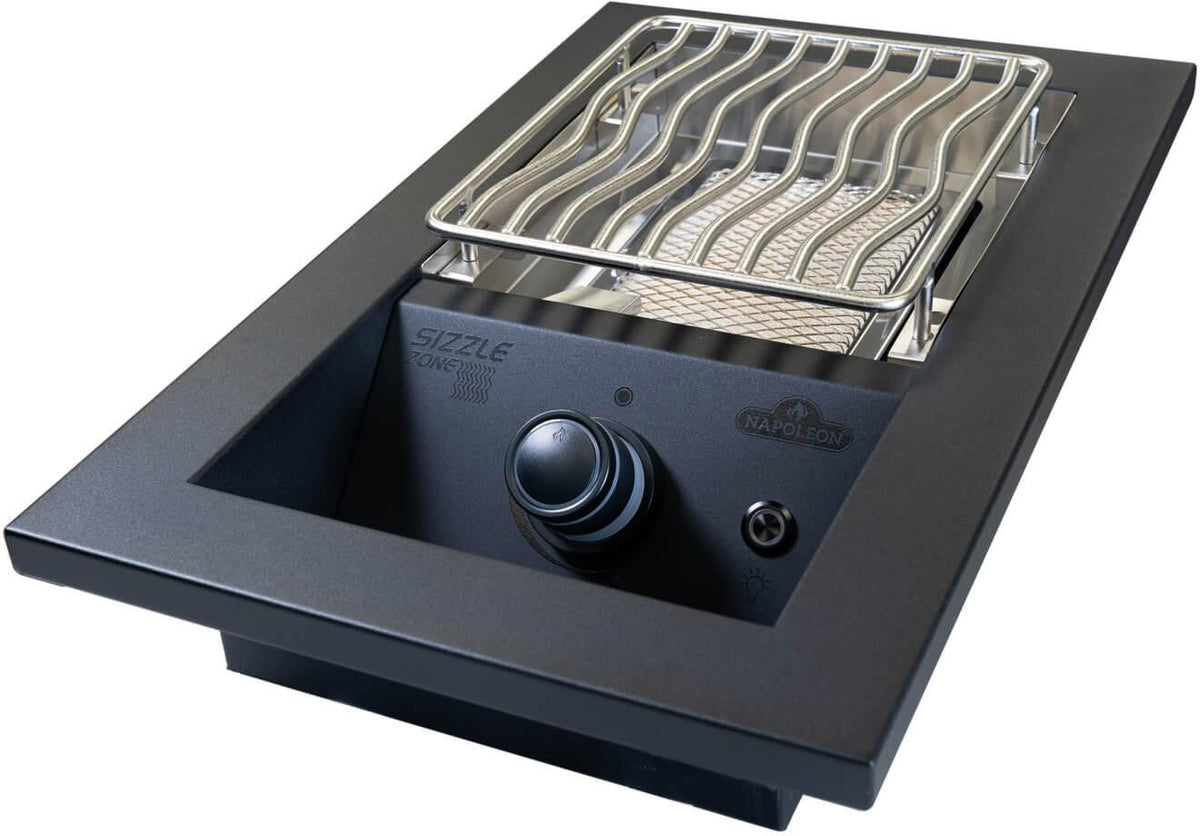 Napoleon - Built-In 700 Series 10" Propane Matt Black Single Infrared Burner - BIB10IRPMK