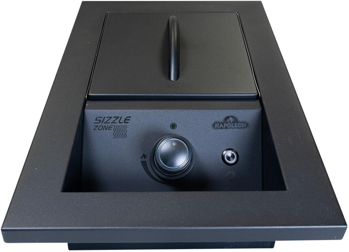 Napoleon - Built-In 700 Series 10" Propane Matt Black Single Infrared Burner - BIB10IRPMK